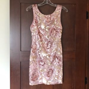 ark & co. sequin mini dress